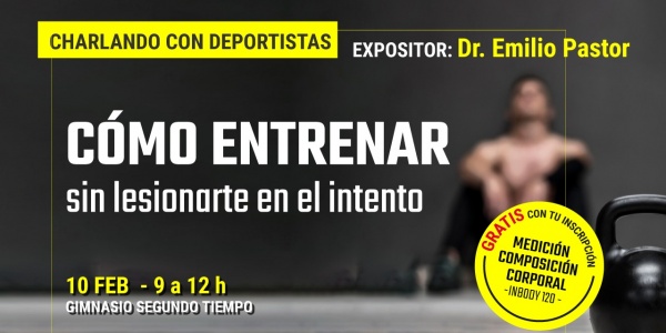 Cómo entrenar sin lesionarte en el intento. 10 de febrero 2024